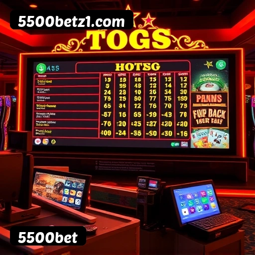 Interface do Aplicativo 5500bet - Design Premium e Intuitivo